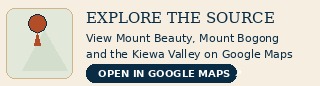 Explore the source near Mount Beauty